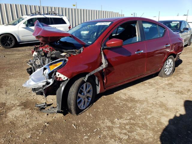 NISSAN VERSA S 2018 with VIN 3N1CN7AP9JL878715 - Photo from auction