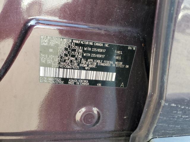 Photo 14 from auction – 2016 TOYOTA RAV4 LE with VIN 2T3ZFREV3GW276225