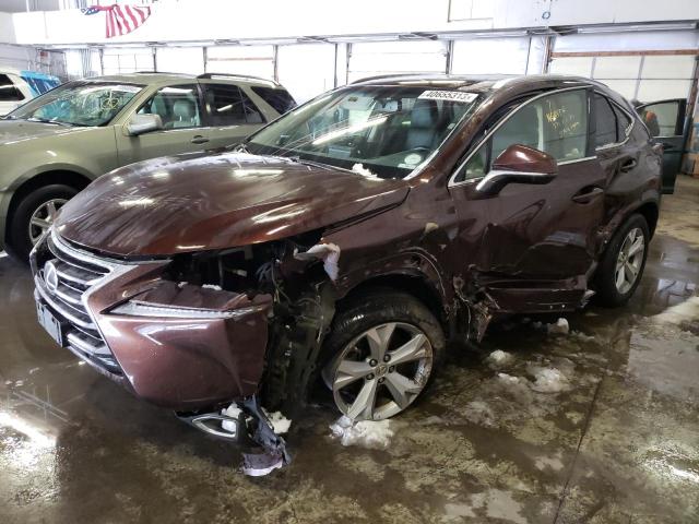 LEXUS NX 200T BA 2017 with VIN JTJBARBZ0H2146806 - Photo from auction