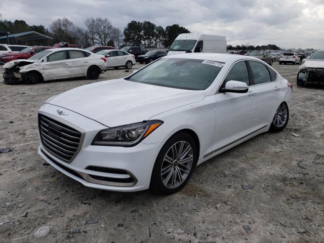 GENESIS G80 BASE 2018 with VIN KMHGN4JE8JU226715 - Photo from auction