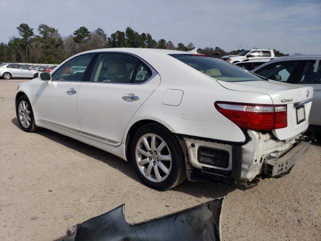 Photo 2 from auction – 2008 LEXUS LS 460L with VIN JTHGL46F585021917