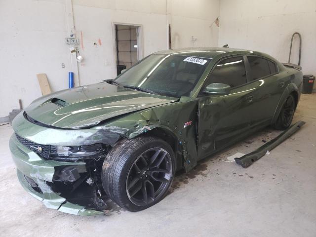 DODGE CHARGER SC 2021 with VIN 2C3CDXGJ0MH640806 - Photo from auction