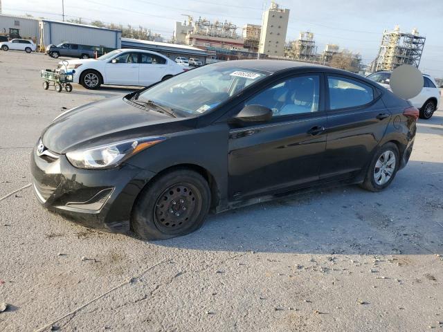 HYUNDAI ELANTRA SE 2016 with VIN KMHDH4AE0GU601967 - Photo from auction