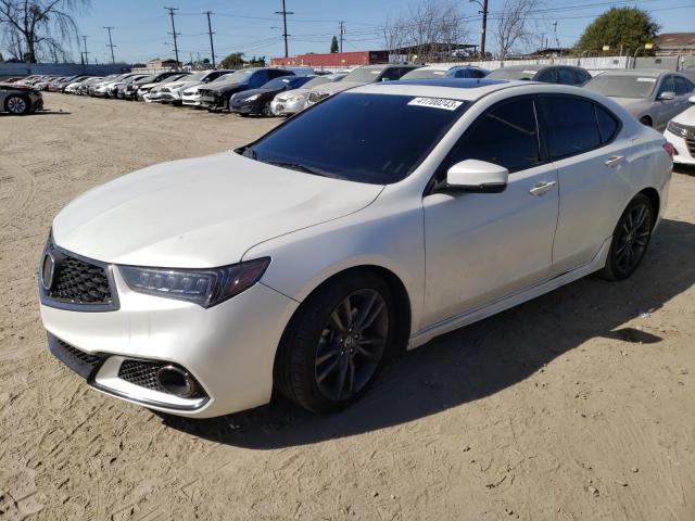ACURA TLX TECH+A 2018 with VIN 19UUB2F66JA007972 - Photo from auction