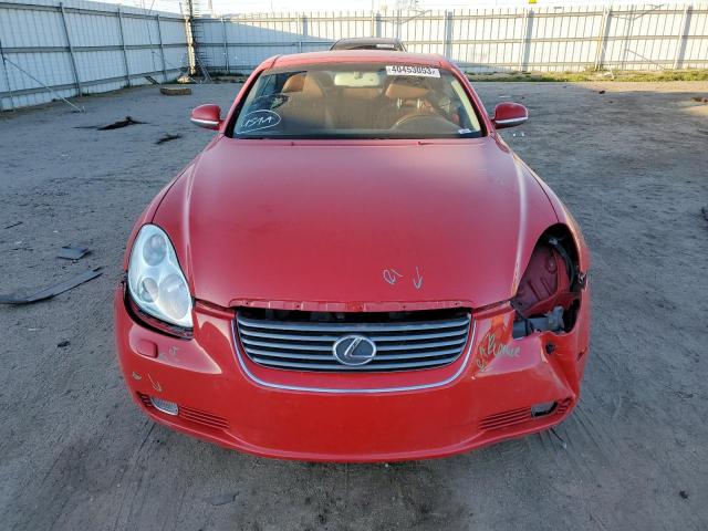 Photo 5 from auction – 2005 LEXUS SC 430 with VIN JTHFN48Y450067767