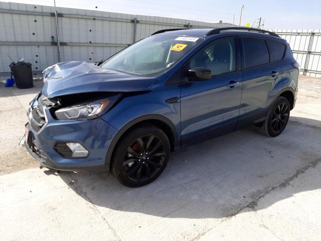 FORD ESCAPE SE 2018 with VIN 1FMCU9GD3JUC56900 - Photo from auction