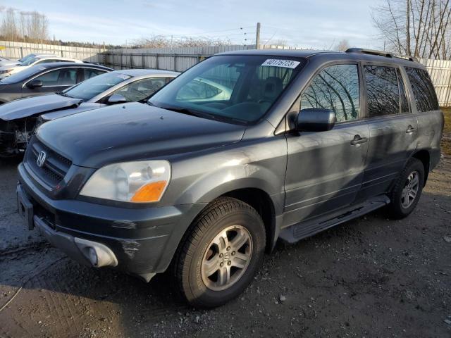 HONDA PILOT EXL 2004 with VIN 2HKYF18544H566761 - Photo from auction