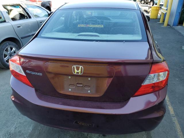 Photo 6 from auction – 2012 HONDA CIVIC LX with VIN 19XFB2F54CE334062