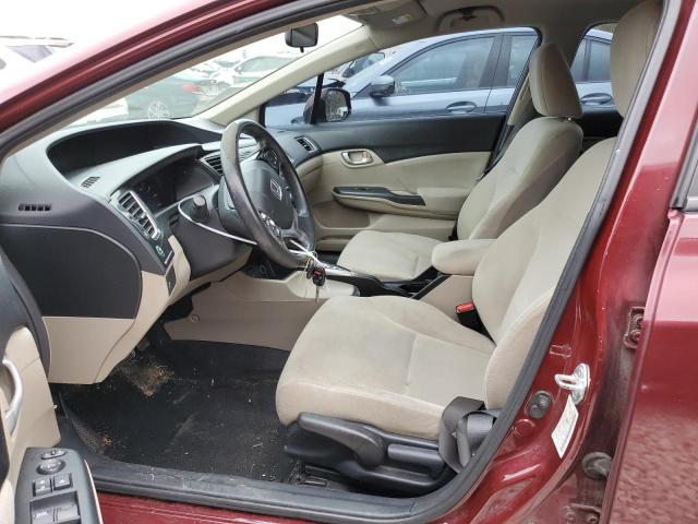 Photo 7 from auction – 2013 HONDA CIVIC LX with VIN 2HGFB2F51DH552001