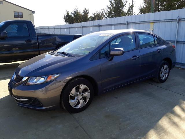 HONDA CIVIC LX 2014 with VIN 19XFB2F57EE202075 - Photo from auction