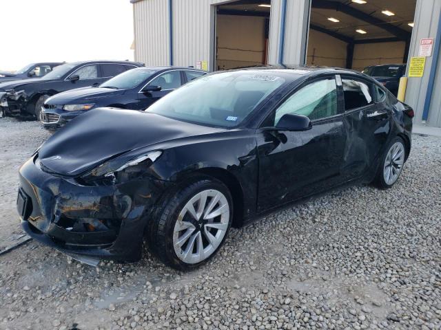 TESLA MODEL 3 2022 with VIN 5YJ3E1EAXNF187245 - Photo from auction