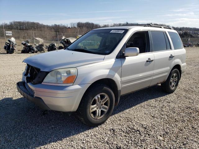 HONDA PILOT EXL 2004 with VIN 2HKYF18694H582320 - Photo from auction
