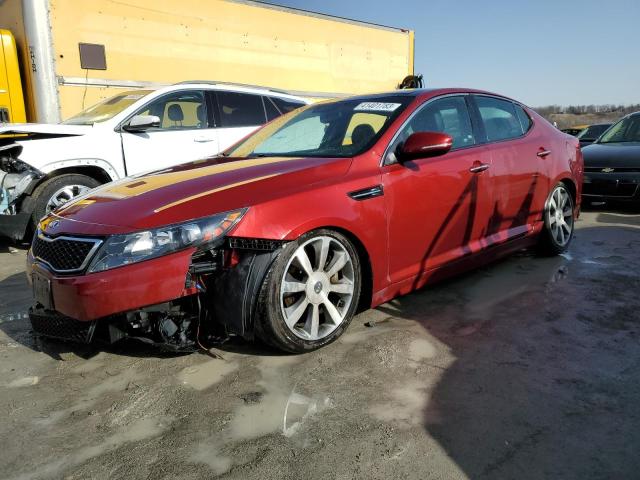 KIA OPTIMA SX 2013 with VIN 5XXGR4A65DG111579 - Photo from auction