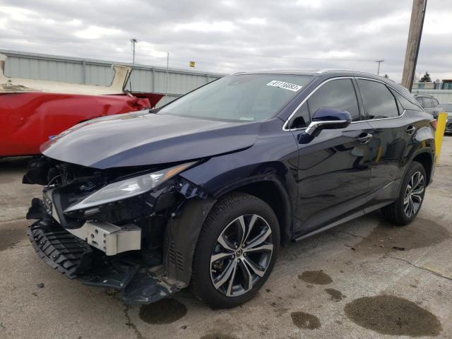 LEXUS RX 350 2022 with VIN 2T2HZMDA8NC321666 - Photo from auction