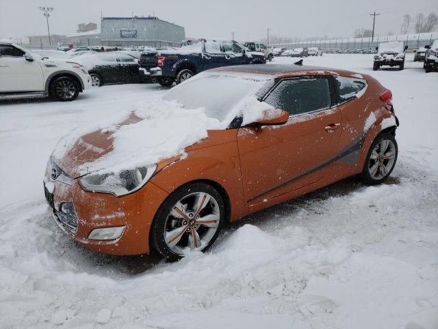 HYUNDAI VELOSTER 2013 with VIN KMHTC6AD0DU179532 - Photo from auction
