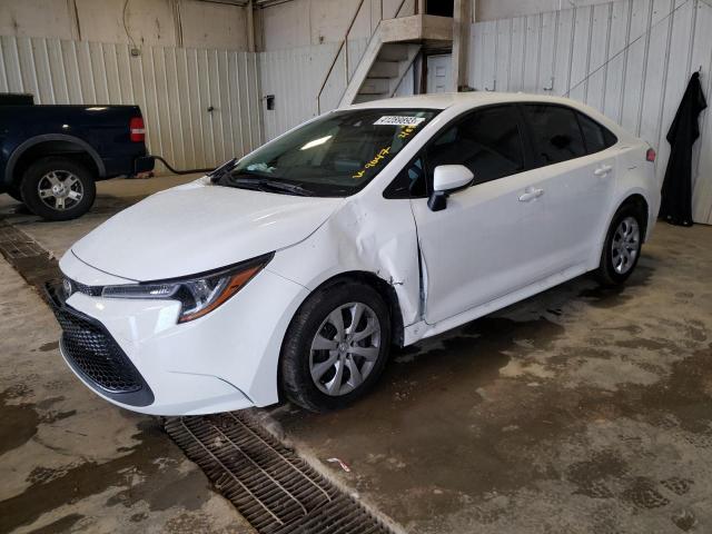 TOYOTA COROLLA LE 2022 with VIN 5YFEPMAE2NP309047 - Photo from auction