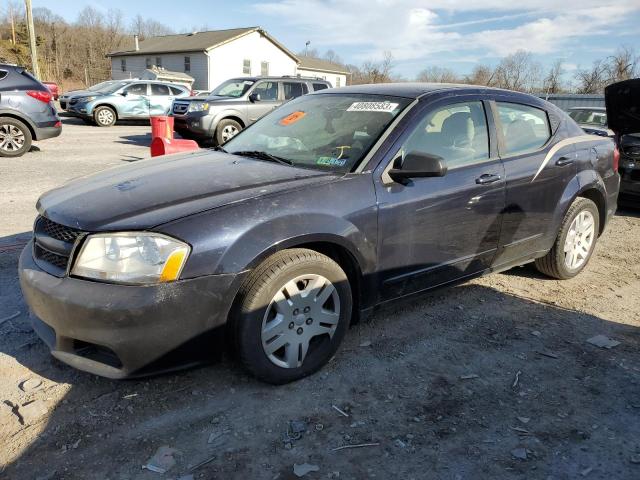 DODGE AVENGER SE 2012 with VIN 1C3CDZAG7CN285017 - Photo from auction
