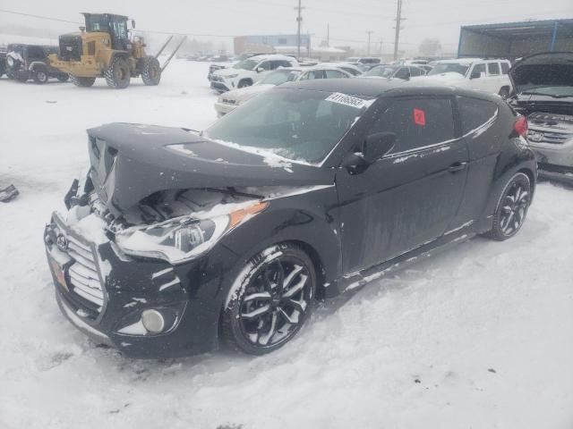 HYUNDAI VELOSTER T 2017 with VIN KMHTC6AE9HU314585 - Photo from auction