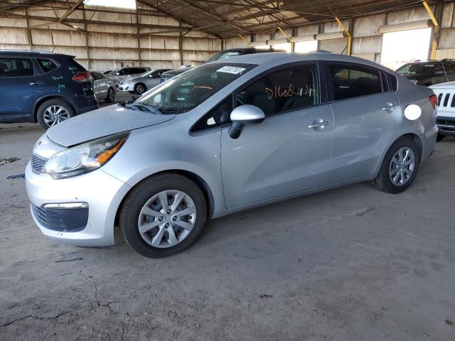 KIA RIO LX 2016 with VIN KNADM4A37G6638630 - Photo from auction