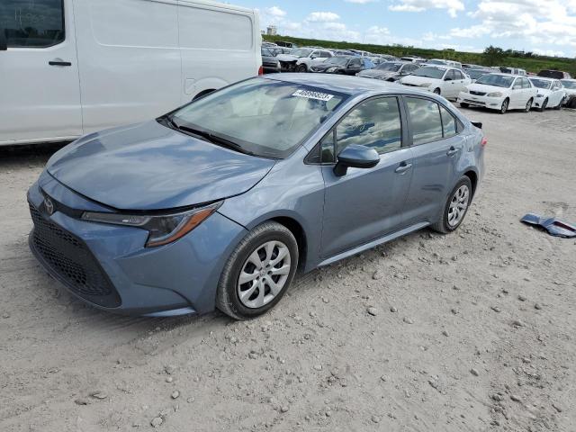 TOYOTA COROLLA LE 2021 with VIN JTDEPMAE0MJ182818 - Photo from auction