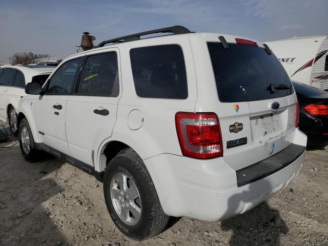 Photo 2 from auction – 2008 FORD ESCAPE XLT with VIN 1FMCU03178KA52971