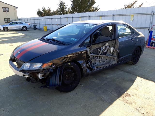 HONDA CIVIC LX 2011 with VIN 2HGFA1F57BH534516 - Photo from auction