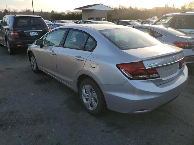 Photo 2 from auction – 2015 HONDA CIVIC LX with VIN 19XFB2F50FE213954