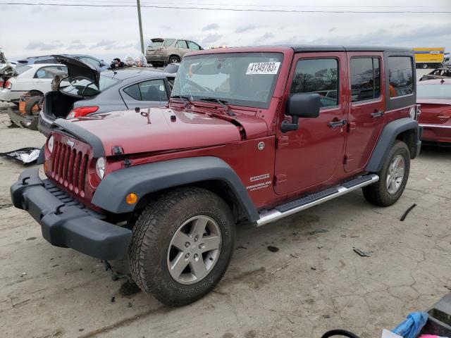 JEEP WRANGLER U 2011 with VIN 1J4BA3H11BL596560 - Photo from auction