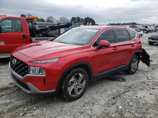 HYUNDAI SANTA FE 2021 with VIN 5NMS14AJ9MH321805 - Photo from auction
