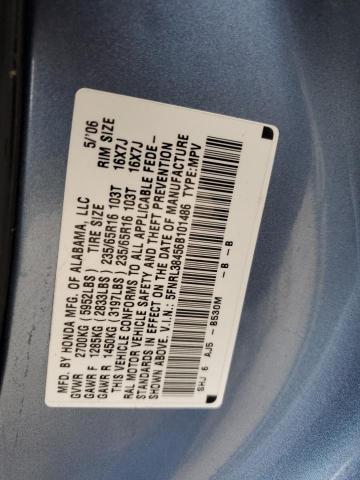 Photo 14 from auction – 2006 HONDA ODYSSEY EX with VIN 5FNRL38456B101486