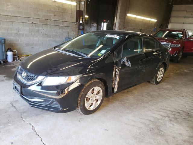 HONDA CIVIC LX 2013 with VIN 2HGFB2F54DH561887 - Photo from auction