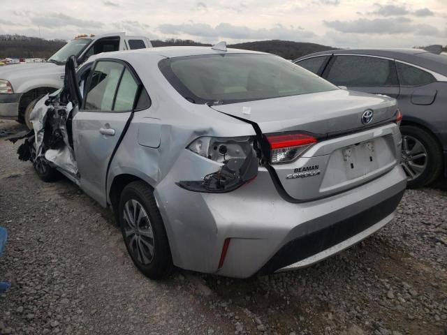 Photo 2 from auction – 2021 TOYOTA COROLLA LE with VIN JTDEAMDE6MJ035447