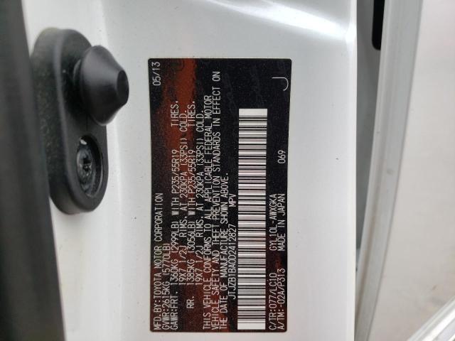 Photo 14 from auction – 2013 LEXUS RX 450 with VIN JTJZB1BA0D2412827