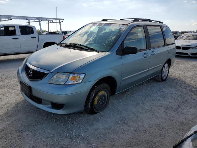 MAZDA MPV 2003 with VIN JM3LW28J630345985 - Photo from auction