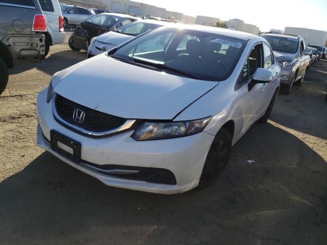HONDA CIVIC LX 2013 with VIN 2HGFB2F53DH578776 - Photo from auction