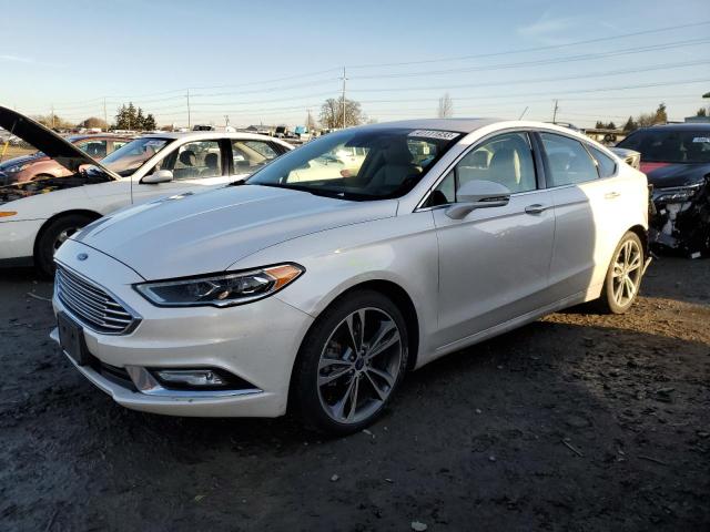 FORD FUSION TIT 2017 with VIN 3FA6P0K98HR171372 - Photo from auction