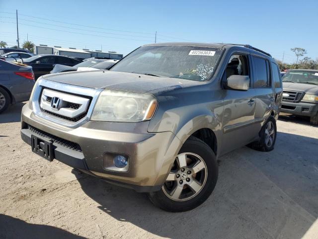 HONDA PILOT EXL 2010 with VIN 5FNYF4H67AB001814 - Photo from auction