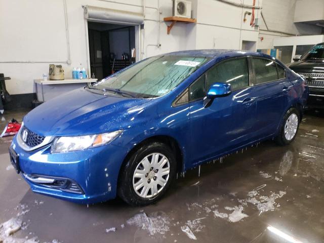 Photo 1 from auction – 2013 HONDA CIVIC LX with VIN 19XFB2F50DE268563