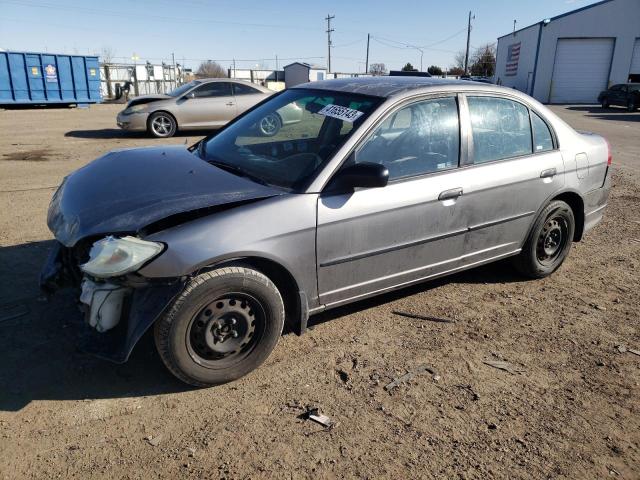 HONDA CIVIC DX V 2005 with VIN 2HGES16385H577418 - Photo from auction