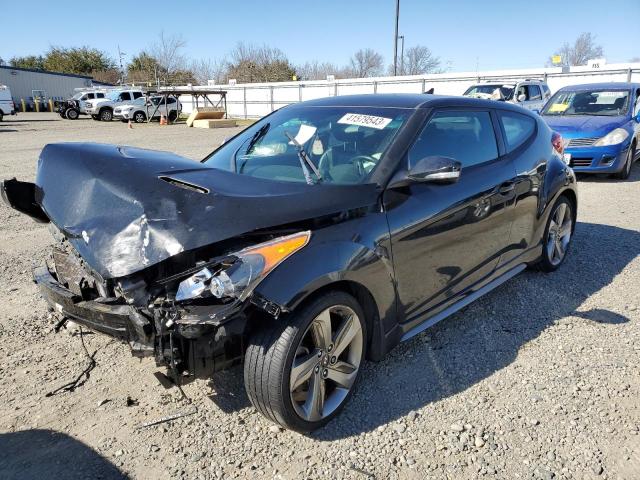 HYUNDAI VELOSTER T 2013 with VIN KMHTC6AEXDU174346 - Photo from auction