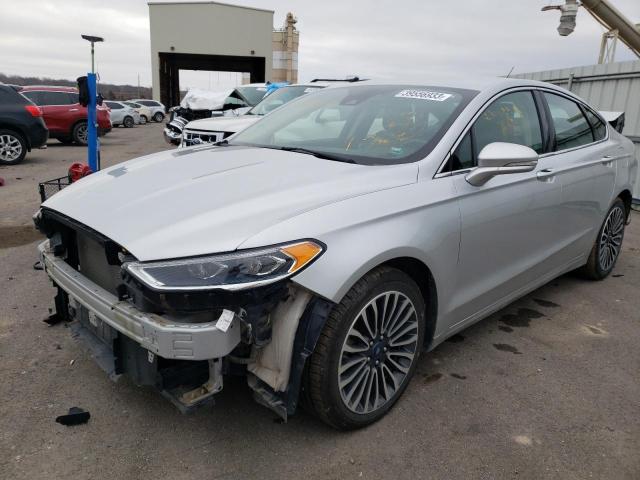 FORD FUSION SE 2017 with VIN 3FA6P0HD7HR120313 - Photo from auction