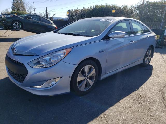 HYUNDAI SONATA HYB 2012 with VIN KMHEC4A46CA039000 - Photo from auction