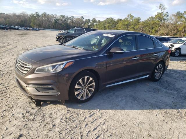 HYUNDAI SONATA SPO 2016 with VIN 5NPE34AF7GH433660 - Photo from auction