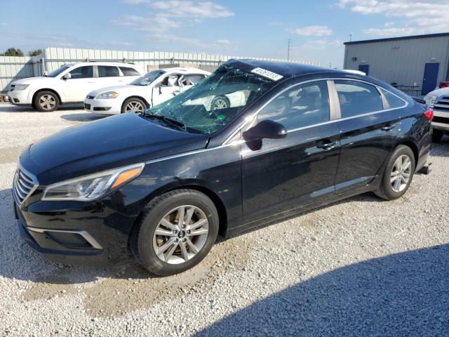 HYUNDAI SONATA SE 2017 with VIN 5NPE24AF6HH552076 - Photo from auction