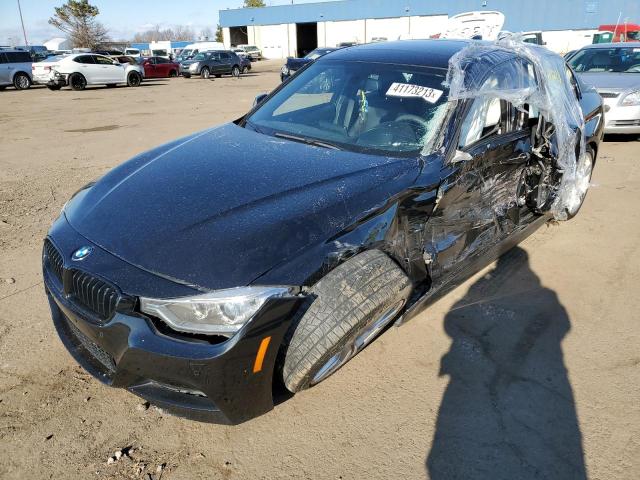 BMW 335 XI 2014 with VIN WBA3B9G56ENR91953 - Photo from auction