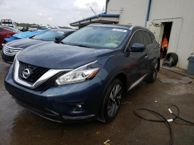 NISSAN MURANO S 2016 with VIN 5N1AZ2MG3GN130733 - Photo from auction