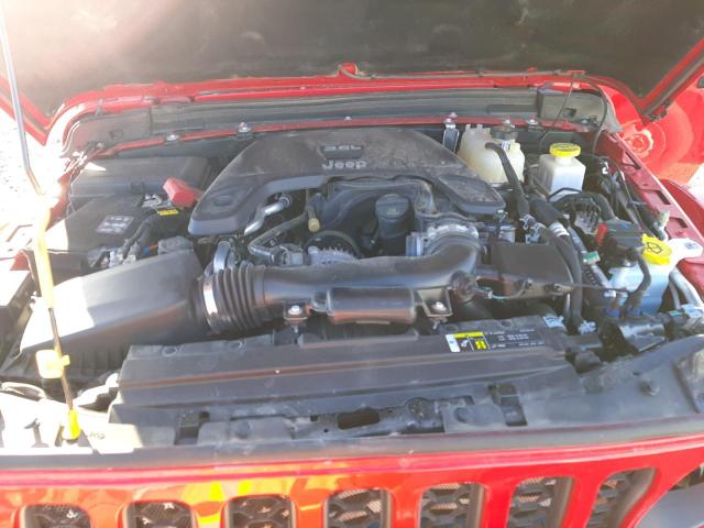 Photo 11 from auction – 2020 JEEP GLADIATOR with VIN 1C6JJTBG5LL178168