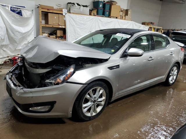 KIA OPTIMA EX 2011 with VIN KNAGN4A70B5177184 - Photo from auction