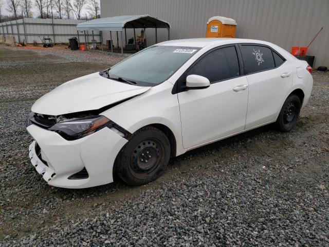 TOYOTA COROLLA L 2017 with VIN 5YFBURHE1HP580569 - Photo from auction