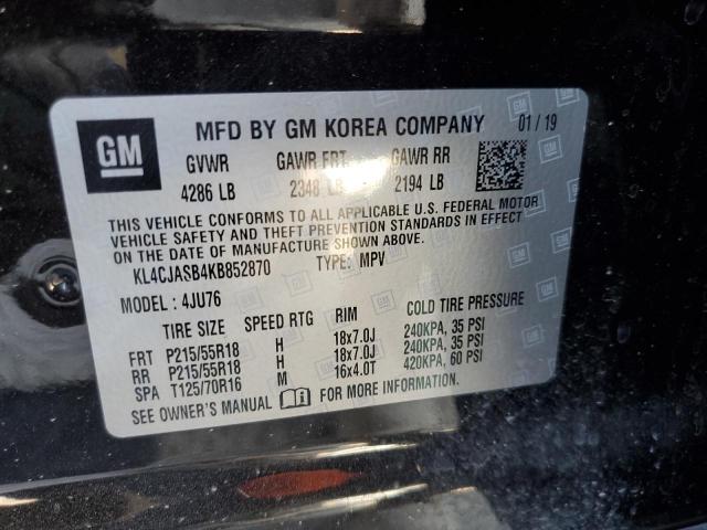 Photo 14 from auction – 2019 BUICK ENCORE PRE with VIN KL4CJASB4KB852870